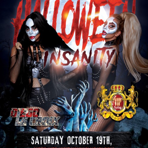 Halloween Insanity at Club Joi WIN $100 & a $600 Nude Spa in the Costume Contest!