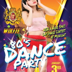 80s Dance Party at Club Joi Lap Dance Contest @ Midnight!