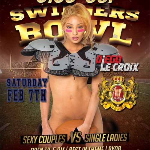 Swinger Bowl Friday at Club Joi A Jersey, Heals, and a Smile!