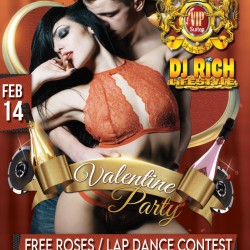 Valentine's Day at Club Joi FREE Long Stemmed Red Roses for All the Ladies!